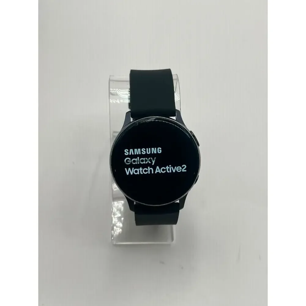 Samsung Galaxy Watch Active 2 SM-R830 40mm Dark Blue Dial Black Band Used 4gb Un